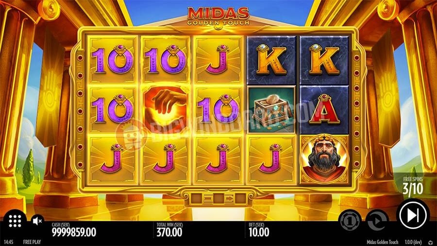 midas golen touch gameplay